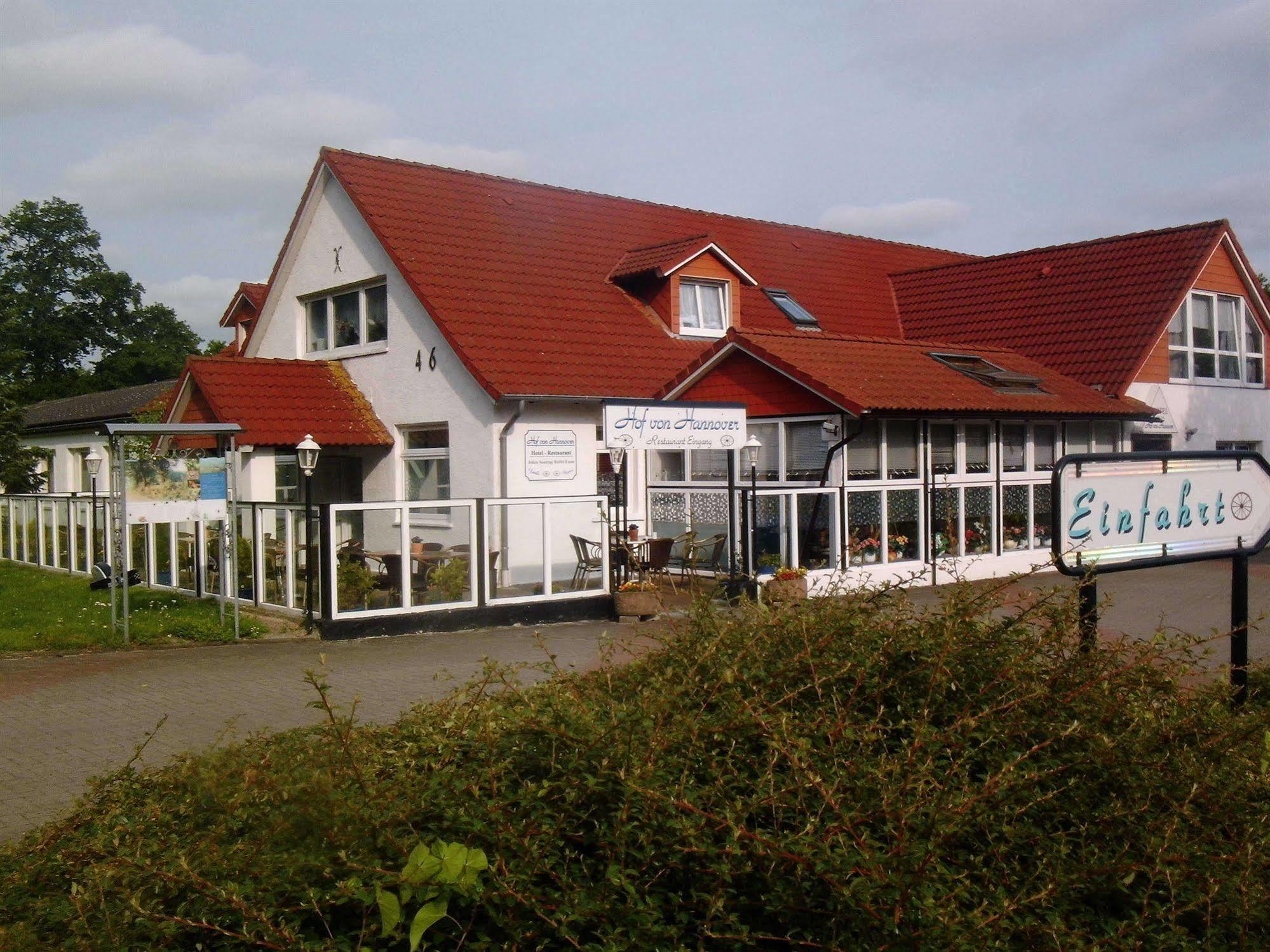 Hotel-Garni "Hof Von Hannover" Wittmund Exteriör bild